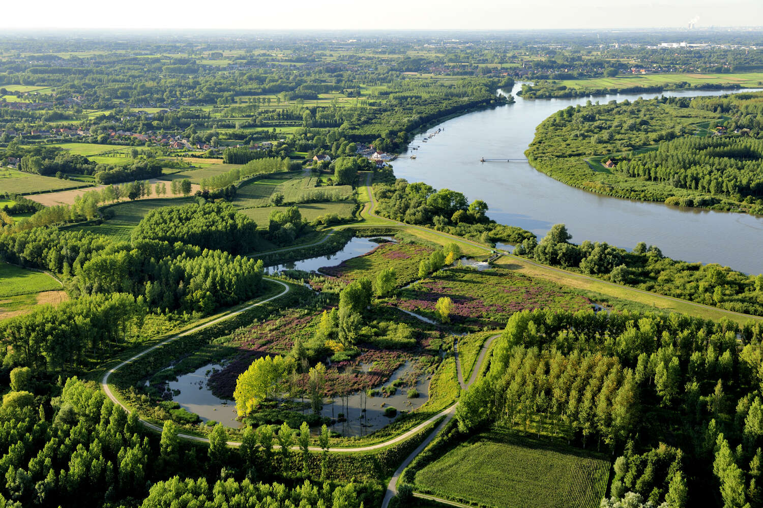 Luchtfoto van het Lippenbroek Yves Adams Vilda web