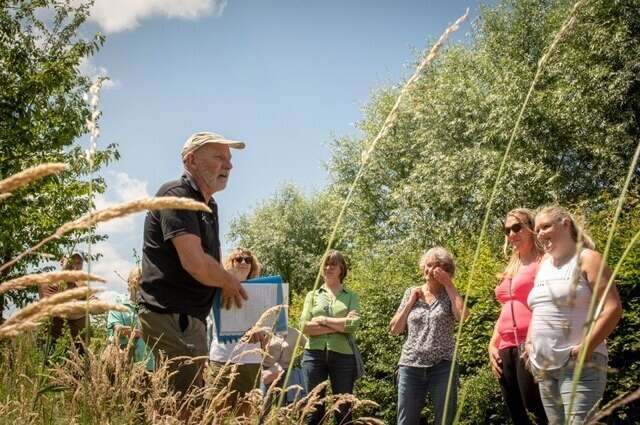Gids Jan Vaeck in actie