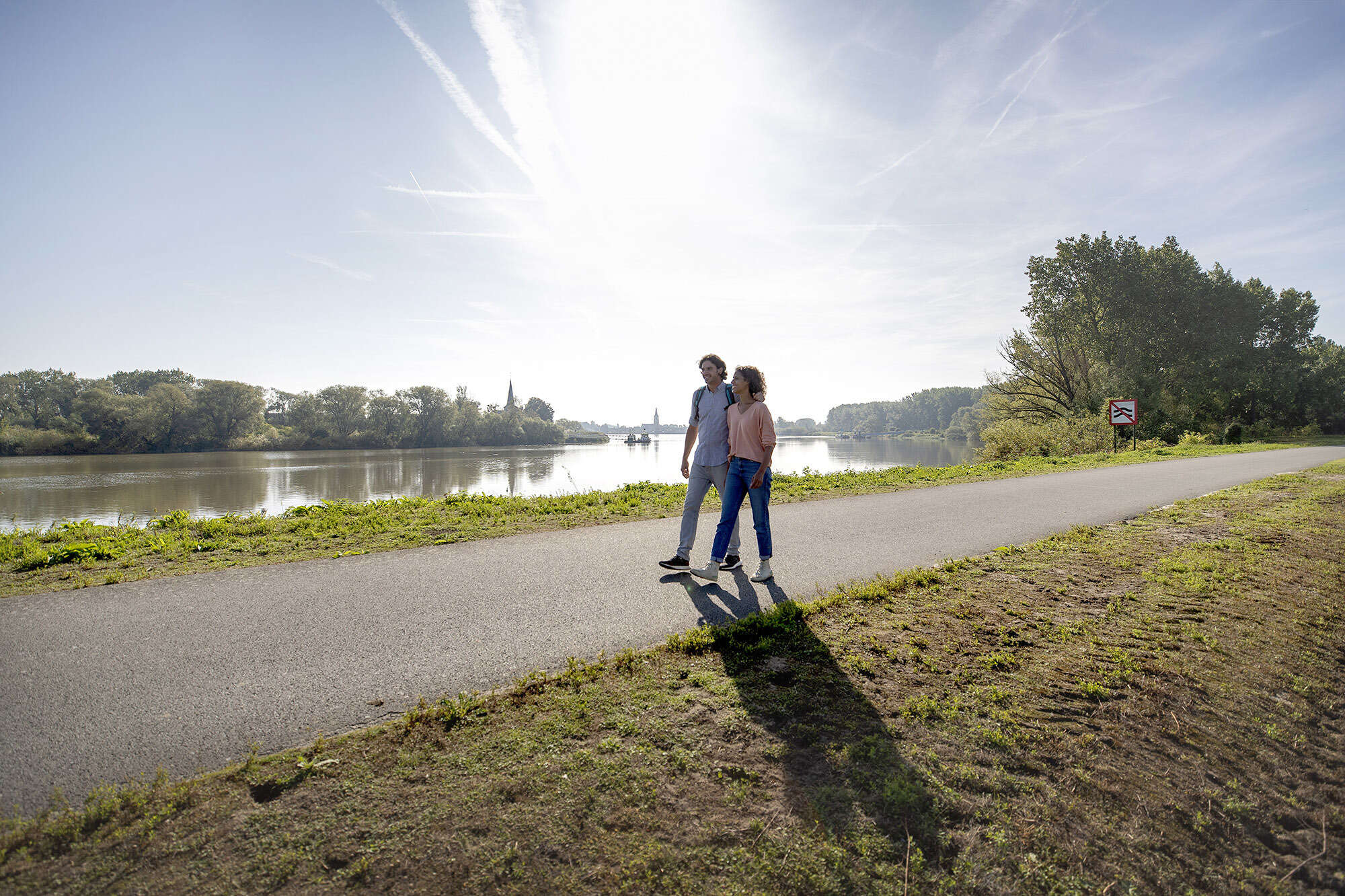 Wandelen jaagpad David Samyn Toerisme Scheldeland